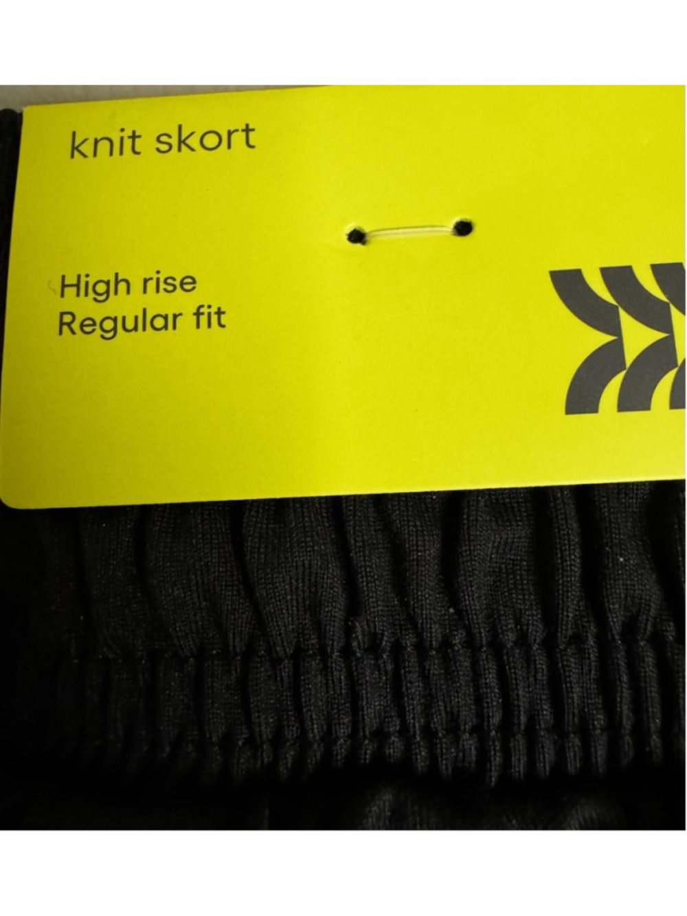 Small 6/7 High Rise Knit Ruffle Skort - Picture 3 of 4
